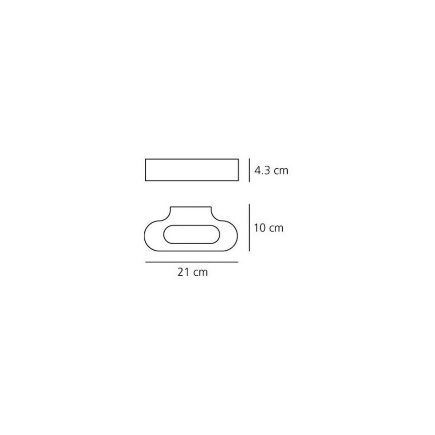 Artemide AR 0615030A - LED Nástěnné svítidlo TALO 1xLED/20W/230V