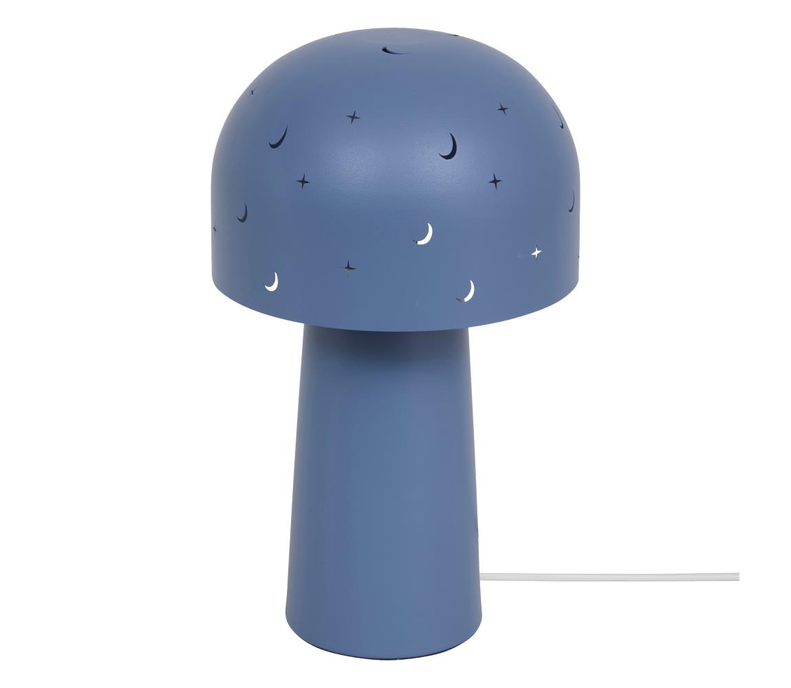 Atmosphera - Dětská stolní lampa STARRY MUSHROOM 1xE14/25W/230V modrá 211060A
