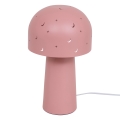 Atmosphera - Dětská stolní lampa STARRY MUSHROOM 1xE14/25W/230V růžová