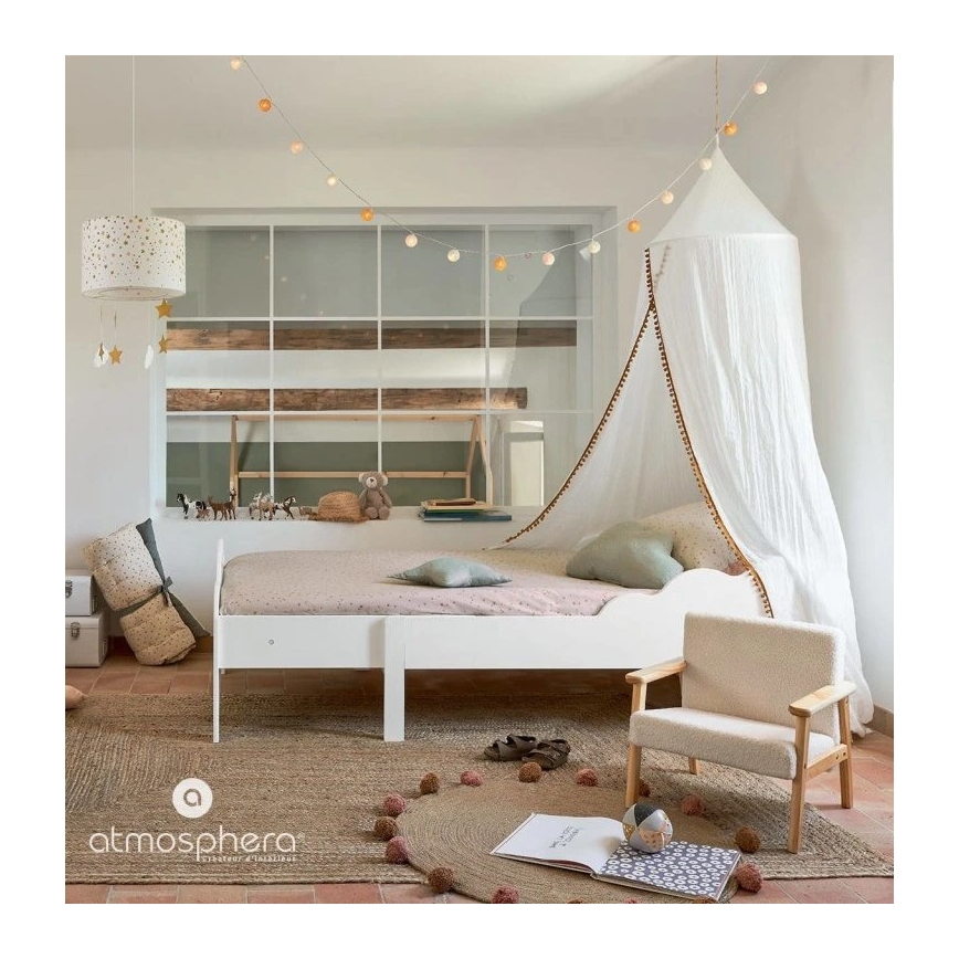 Atmosphera - Dětský lustr na lanku STARS 1xE27/40W/230V