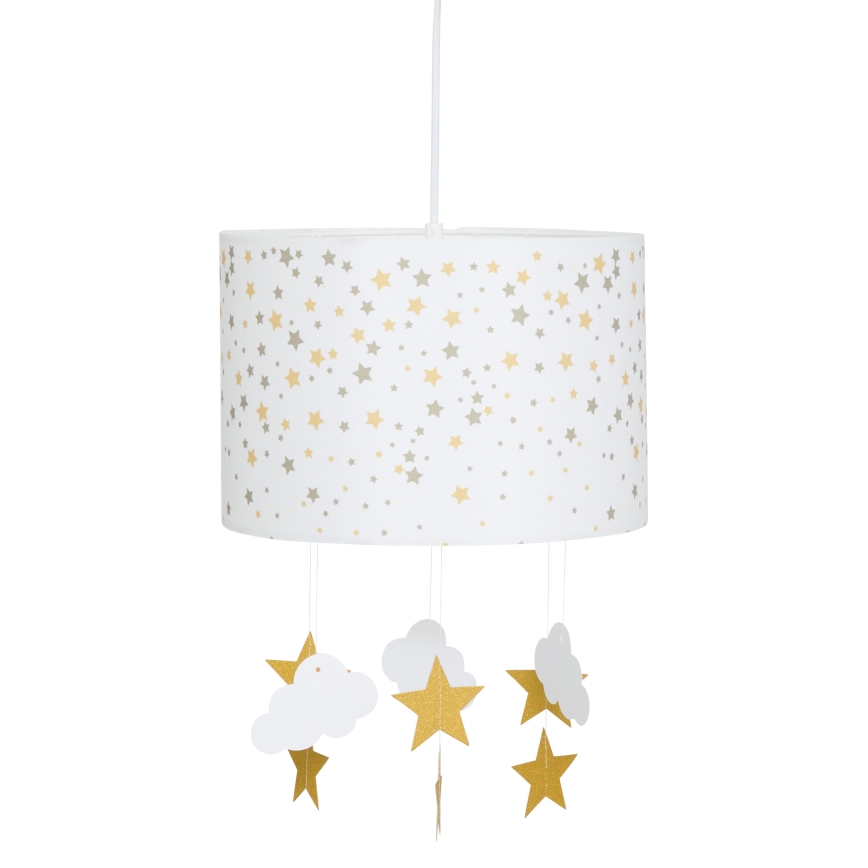 Atmosphera - Dětský lustr na lanku STARS 1xE27/40W/230V