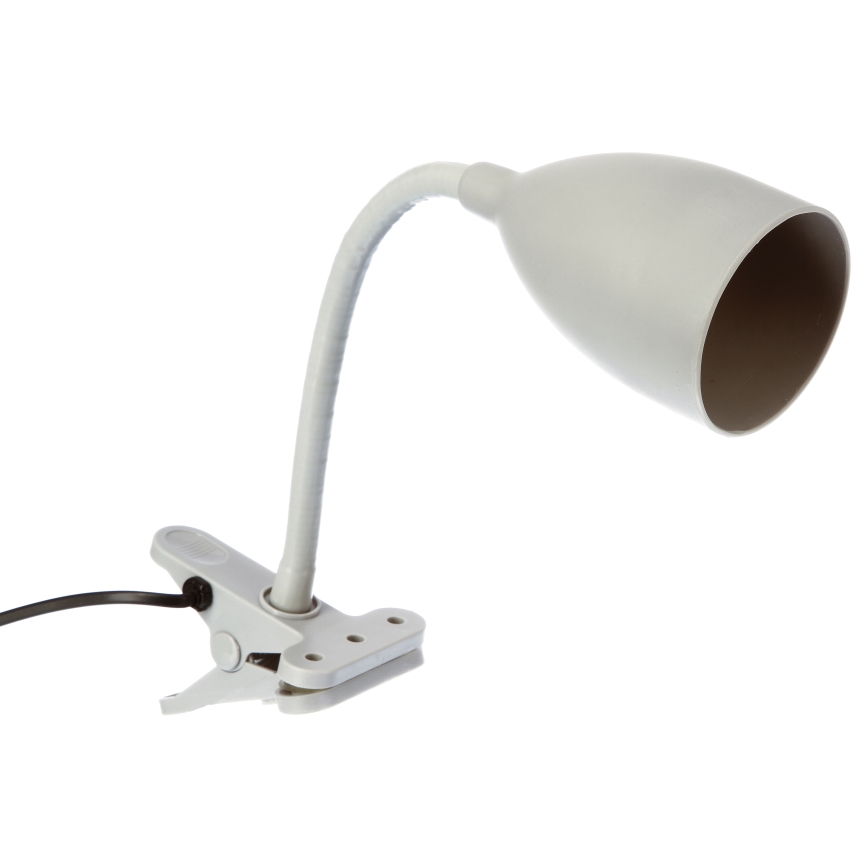 Atmosphera - Lampa s klipem SILY 1xE14/7W/230V šedá