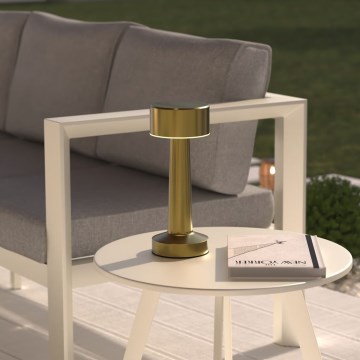 Atmosphera - LED Nabíjecí venkovní dotyková stolní lampa HALTO LED/5V 1800 mAh IP44