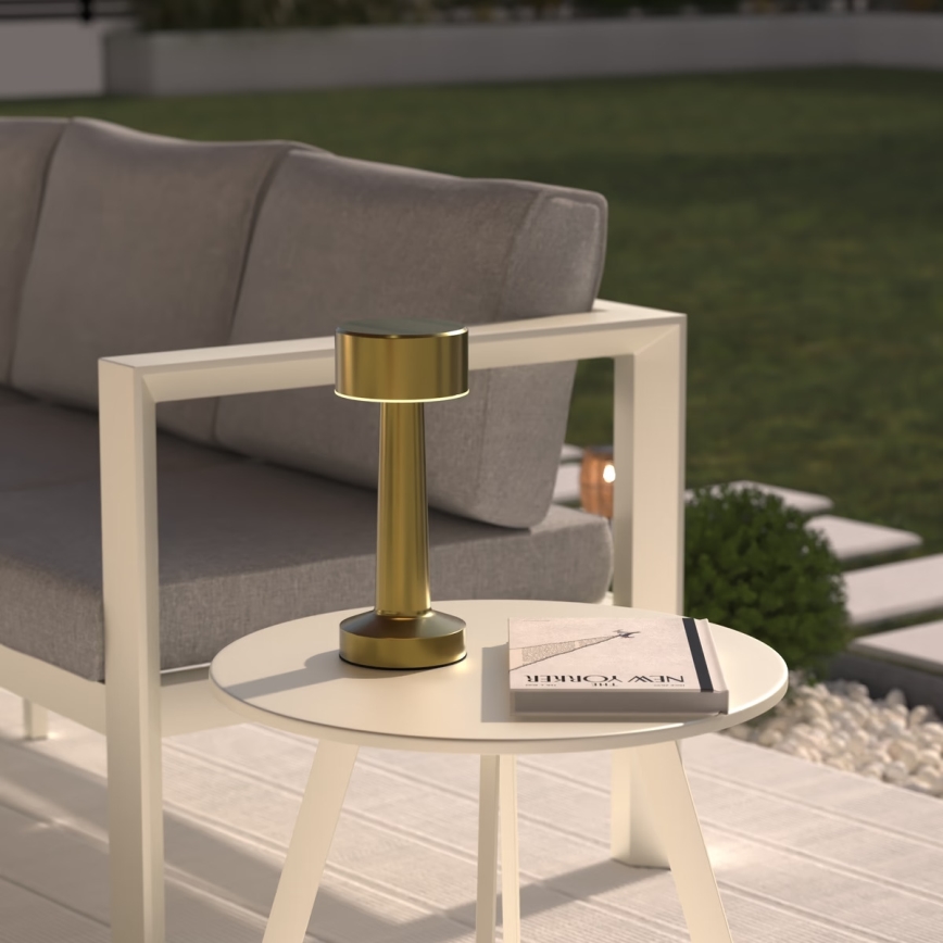 Atmosphera - LED Nabíjecí venkovní dotyková stolní lampa HALTO LED/5V 1800 mAh IP44