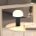 Atmosphera - LED Nabíjecí venkovní dotyková stolní lampa JANY LED/3,7V 22 cm 2200 mAh IP44 černá