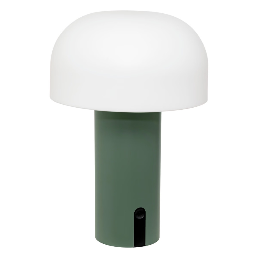 Atmosphera - LED Nabíjecí venkovní dotyková stolní lampa JANY LED/3,7V 22 cm 2200 mAh IP44 zelená