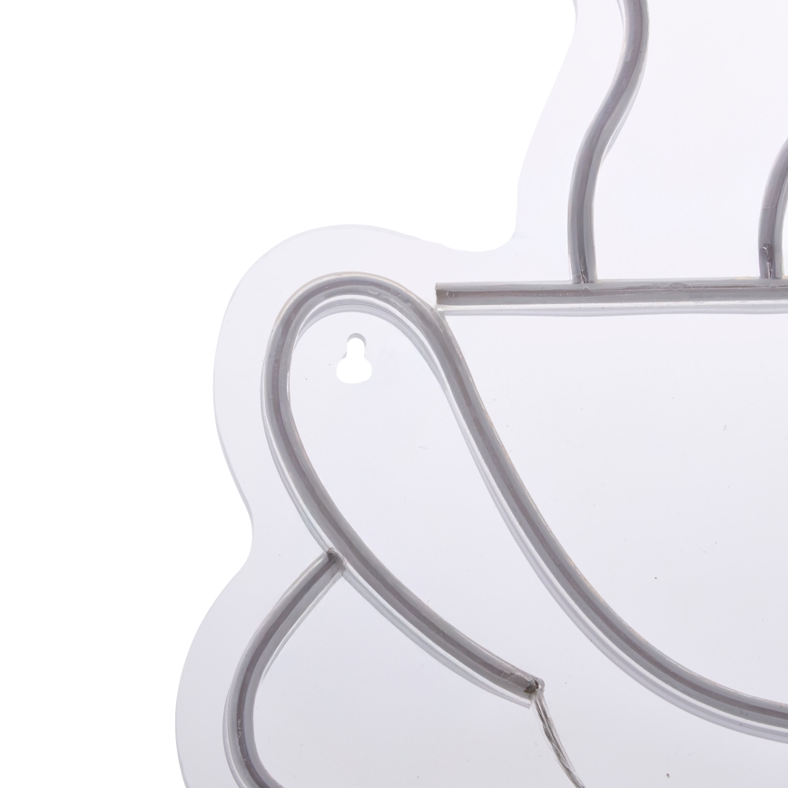 Atmosphera - LED Neonová nástěnná dekorace CAFÉ LED/5V