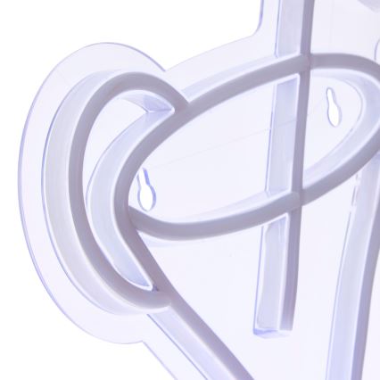 Atmosphera - LED Neonová nástěnná dekorace COCTAIL LED/5V