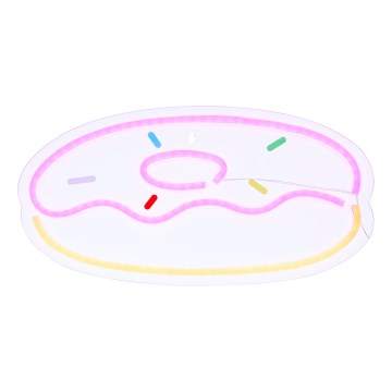 Atmosphera - LED Neonová nástěnná dekorace DONUT LED/5V