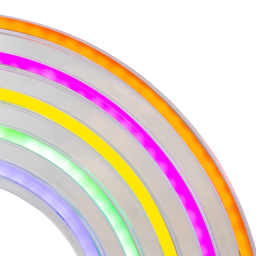 Atmosphera - LED Neonová nástěnná dekorace RAINBOW LED/5V