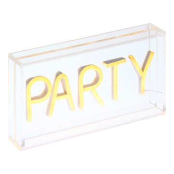 Atmosphera - LED Neonová stolní dekorace PARTY LED/5V