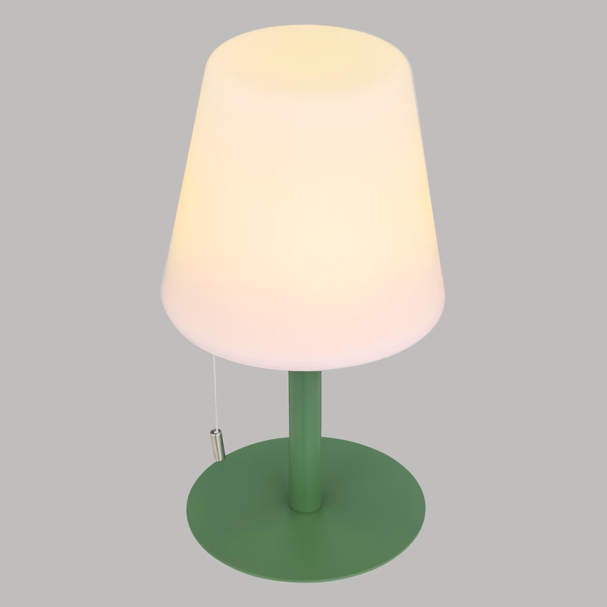 Atmosphera - LED RGBW Nabíjecí venkovní stolní lampa ZACK LED/3,7V 1200 mAh IP44 zelená