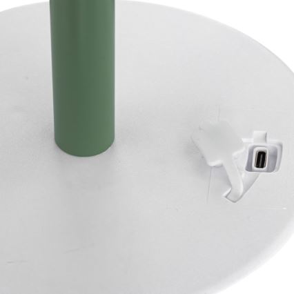 Atmosphera - LED RGBW Nabíjecí venkovní stolní lampa ZACK LED/3,7V 1200 mAh IP44 zelená