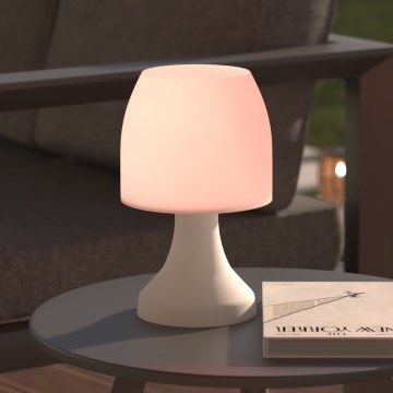 Atmosphera - LED RGB Venkovní stolní lampa DOKK LED/3xAAA 27,5 cm IP44