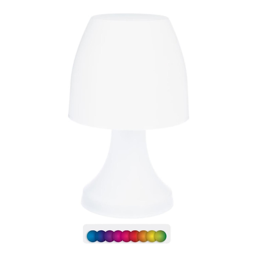 Atmosphera - LED RGB Venkovní stolní lampa DOKK LED/3xAAA 27,5 cm IP44