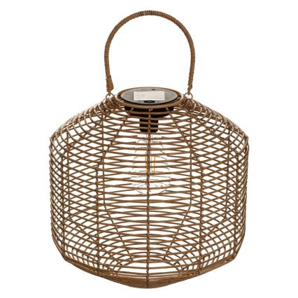 Atmosphera - LED Solární lampa CUBA LED/1,2V IP44 ratan