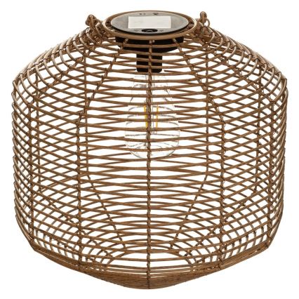 Atmosphera - LED Solární lampa CUBA LED/1,2V IP44 ratan