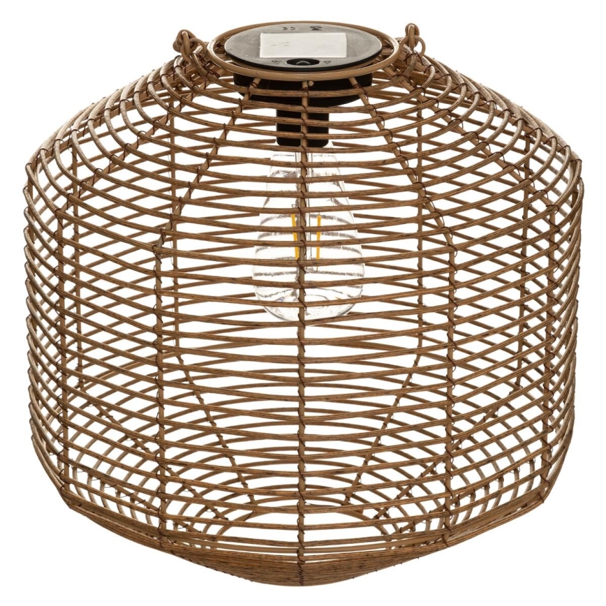 Atmosphera - LED Solární lampa CUBA LED/1,2V IP44 ratan