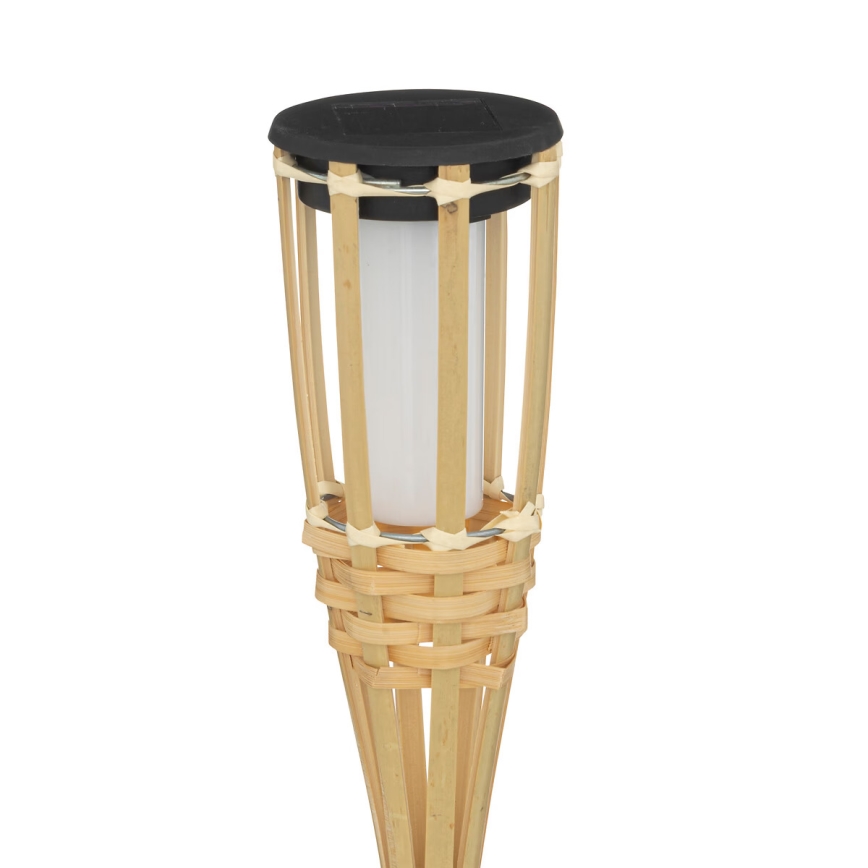 Atmosphera - LED Solární lampa MACEO LED/1,2V IP44 bambus