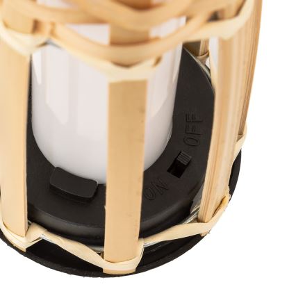 Atmosphera - LED Solární lampa MACEO LED/1,2V IP44 bambus