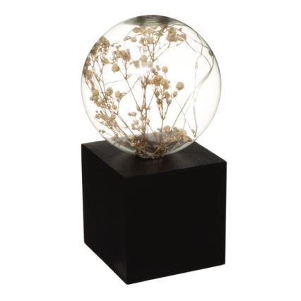 Atmosphera - LED Stolní lampa MICRO LED/2xAAA antracit