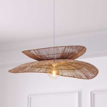 Atmosphera - Lustr na lanku ALARA 1xE27/40W/230V juta