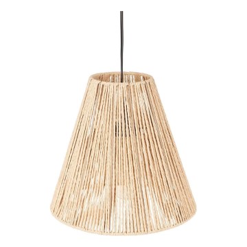 Atmosphera - Lustr na lanku GIADA 1xE27/40W/230V juta