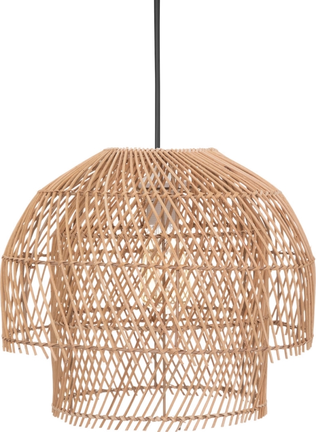 Atmosphera - Lustr na lanku KERY 1xE27/40W/230V ratan