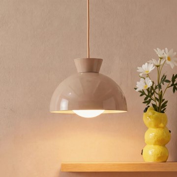 Atmosphera - Lustr na lanku LITO 1xG9/4W/230V béžová