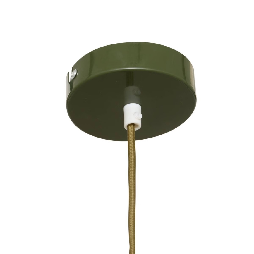 Atmosphera - Lustr na lanku LITO 1xG9/4W/230V khaki