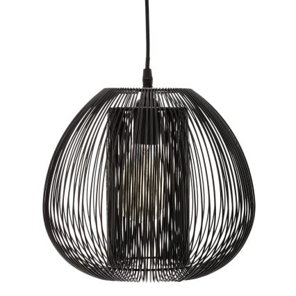 Atmosphera - Lustr na lanku NODA 1xE27/40W/230V černá