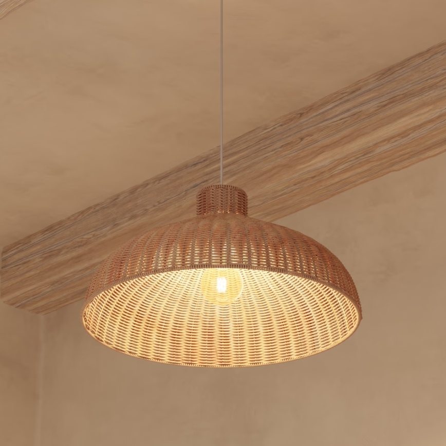 Atmosphera - Lustr na lanku ORI 1xE27/40W/230V ratan