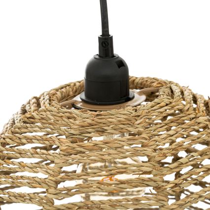 Atmosphera - Lustr na lanku RANA 2xE27/40W/230V ratan
