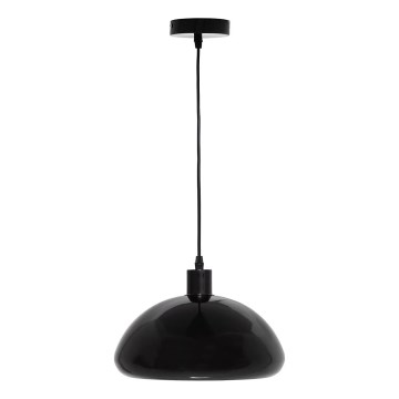 Atmosphera - Lustr na lanku SAVIO 1xE27/40W/230V černá