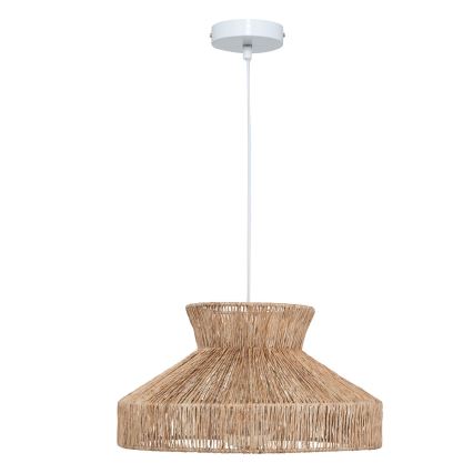 Atmosphera - Lustr na lanku ZELIA 1xE27/40W/230V juta
