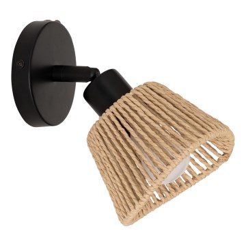 Atmosphera - Nástěnné bodové svítidlo MYHA 1xE14/25W/230V juta