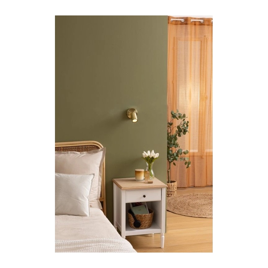 Atmosphera - Nástěnné bodové svítidlo VICO 1xGU10/25W/230V zlatá