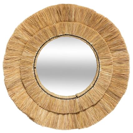 Atmosphera - Nástěnné zrcadlo ALBA pr. 57 cm rafie