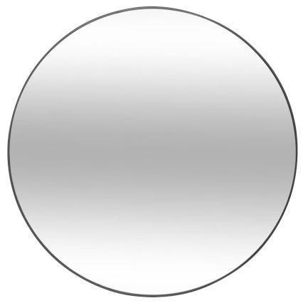 Atmosphera - Nástěnné zrcadlo ALICE pr. 76 cm černá