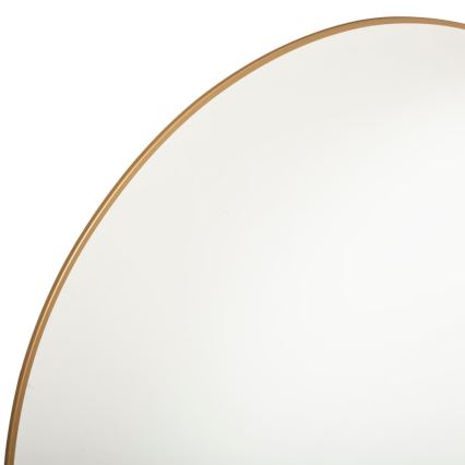 Atmosphera - Nástěnné zrcadlo ALICE pr. 76 cm zlatá