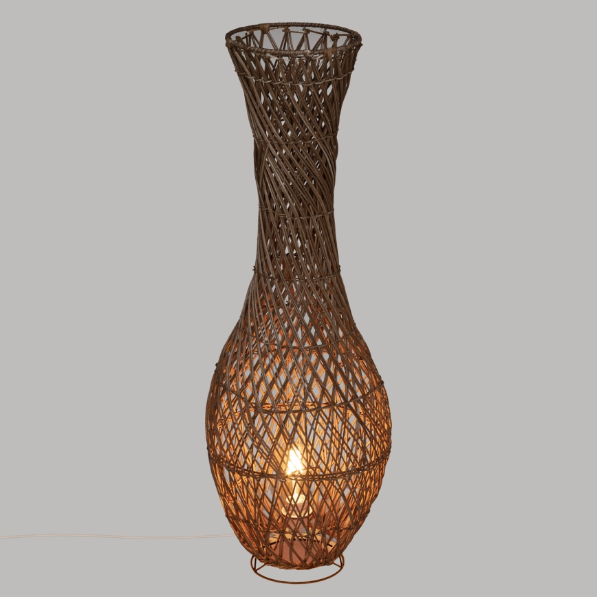 Atmosphera - Stojací lampa ELOISE 1xE27/40W/230V ratan