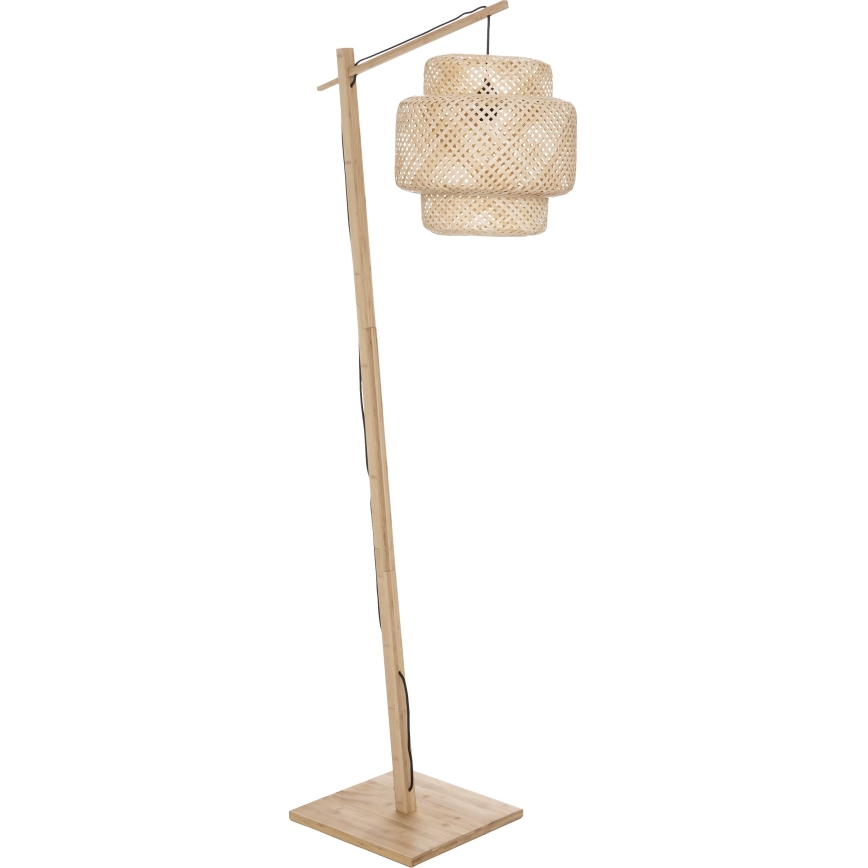 Atmosphera - Stojací lampa LIBY 1xE27/40W/230V bambus
