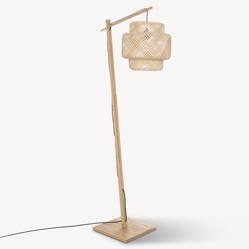 Atmosphera - Stojací lampa LIBY 1xE27/40W/230V bambus