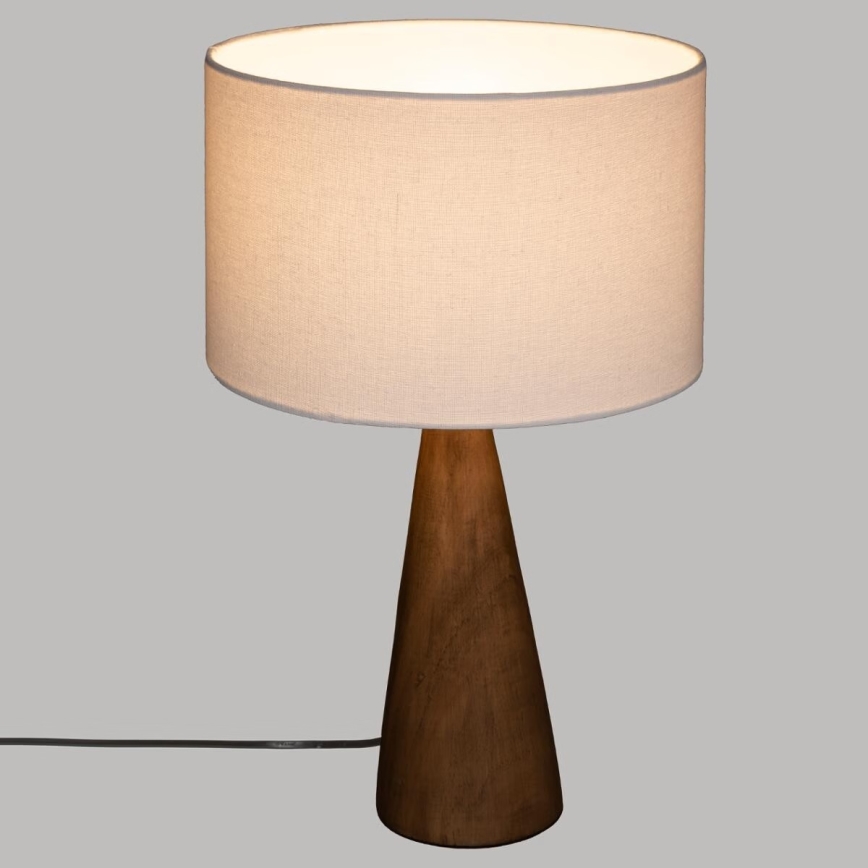 Atmosphera - Stolní lampa AINA 1xE27/25W/230V borovice