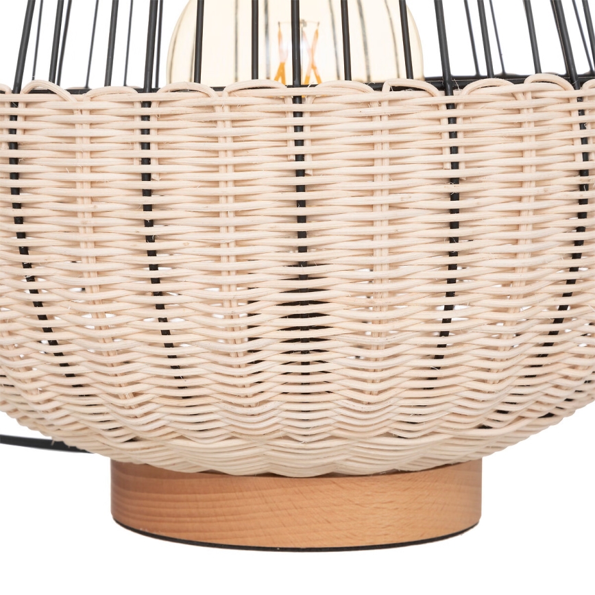 Atmosphera - Stolní lampa ANEA 1xE27/40W/230V ratan