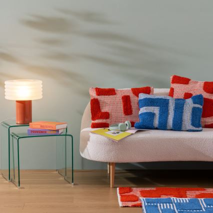 Atmosphera - Stolní lampa ASTI 1xE27/60W/230V cihlová
