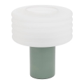 Atmosphera - Stolní lampa ASTI 1xE27/60W/230V zelená