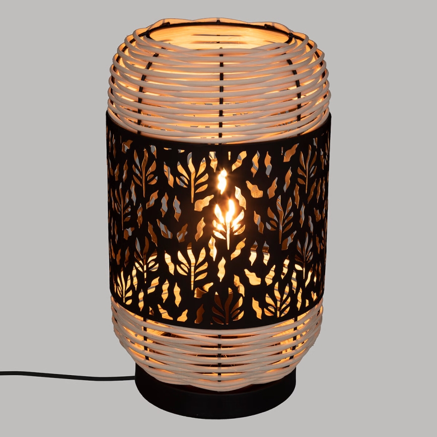 Atmosphera - Stolní lampa CALY 1xE27/40W/230V ratan