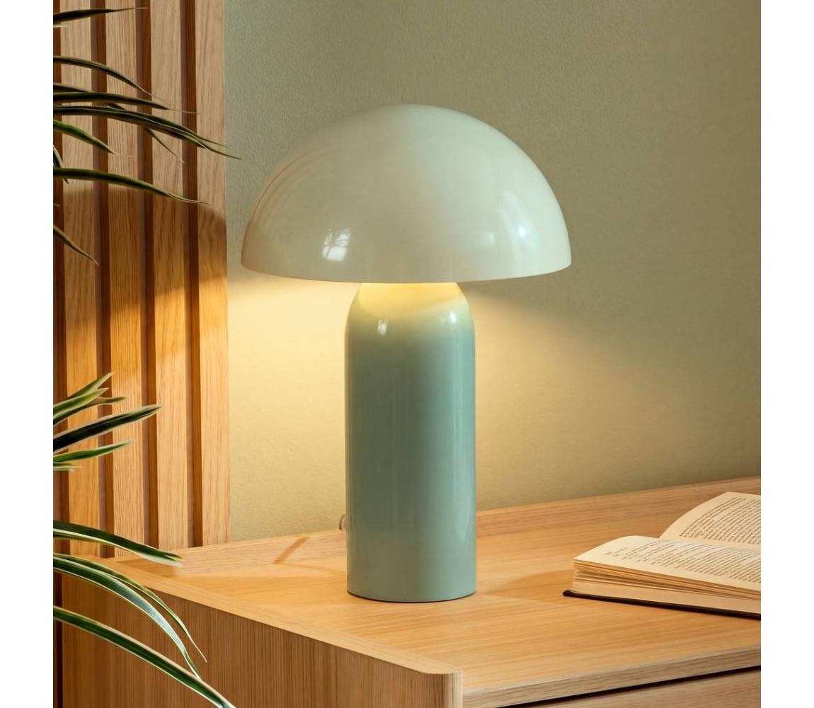 Atmosphera - Stolní lampa LITO 1xE14/6W/230V mintová 221630C Tyrkysová