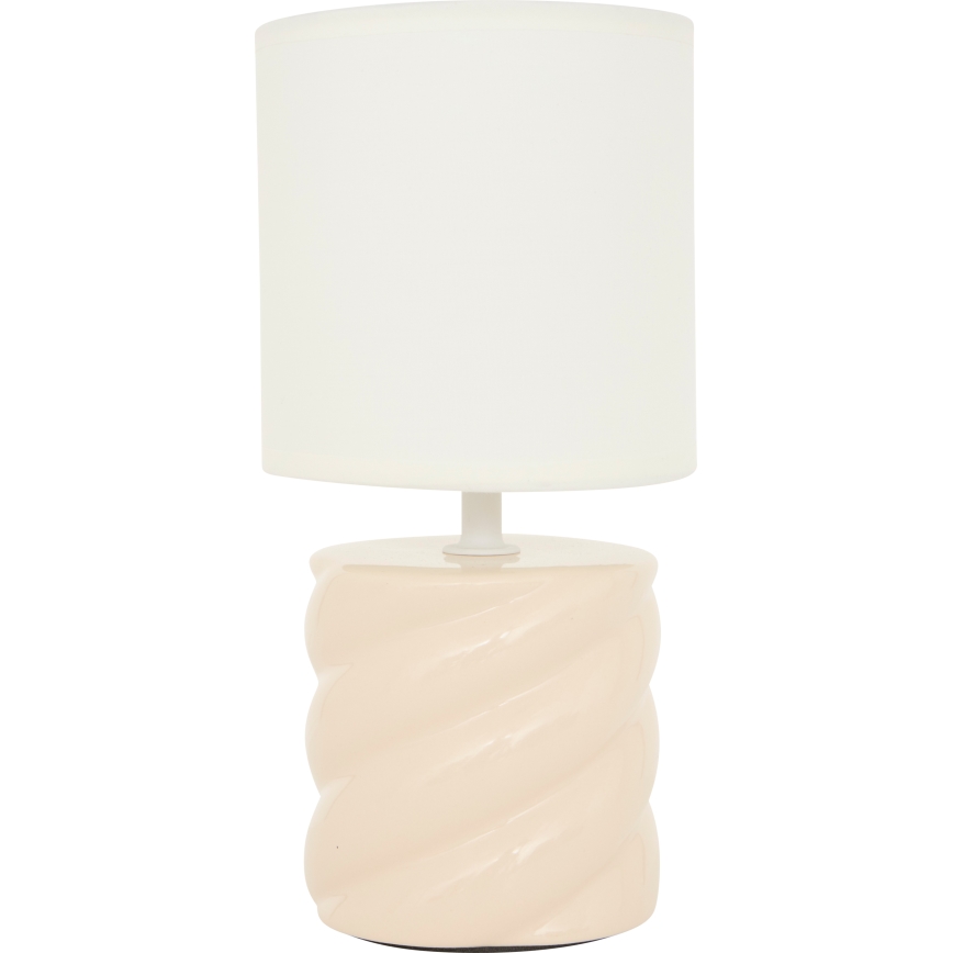 Atmosphera - Stolní lampa NOLY 1xE14/40W/230V béžová